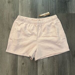 Skims Light Pink Sweat shorts